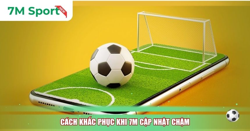 Cách khắc phục khi 7M cập nhật chậm