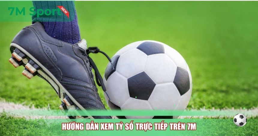 Hướng dẫn xem tỷ số trực tiếp trên 7M
