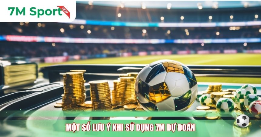 Một số lưu ý khi sử dụng 7M dự đoán