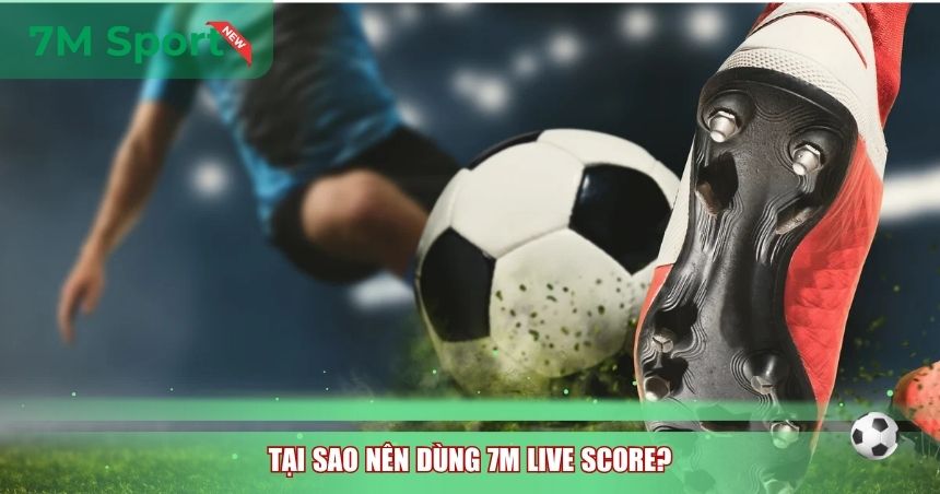 Tại sao nên dùng 7M Live Score?